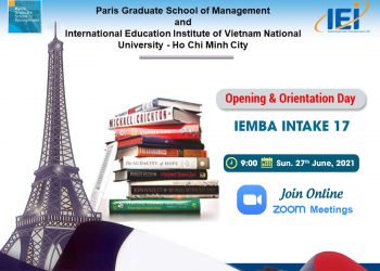 Khai giảng và Định hướng Học tập trực tuyến Khóa 17