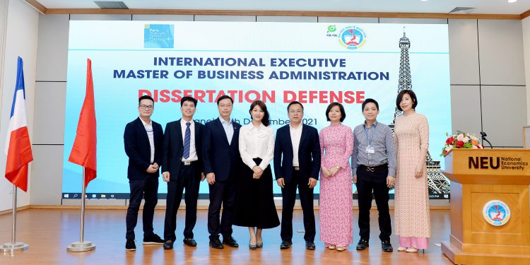 Chương trình Thạc sĩ PGSM lễ bảo vệ tốt nghiệp 2021