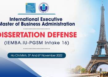 THÔNG BÁO LỄ BẢO VỆ LUẬN VĂN MBA ESG (ESGCI) KHÓA 16