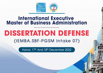 Thông báo Lễ bảo vệ luận văn MBA ESG (ESGCI) Khóa 07SBF