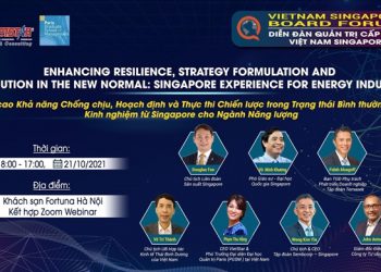 Diễn đàn Quản trị cấp cao Việt Nam – Singapore: Chuyển hướng chiến lược từ Covid-19