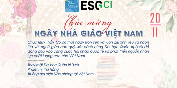 Chúc Mừng Ngày Nhà Giáo Việt Nam 20/11