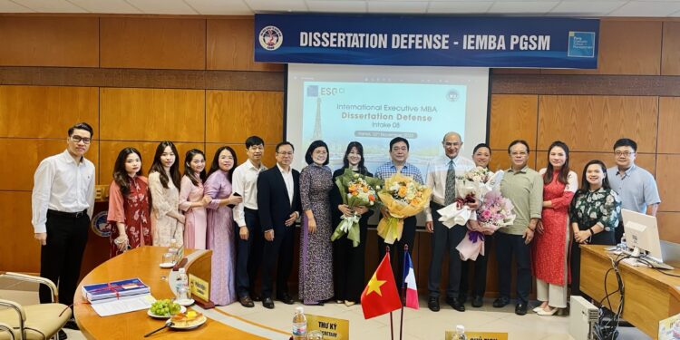 Tổng kết Lễ bảo vệ Luận văn Tốt nghiệp MBA ESG (ESGCI) INTAKE 8