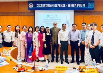 Tổng kết Lễ bảo vệ Luận văn Khoá 09SBF- MBA ESG (ESGCI)