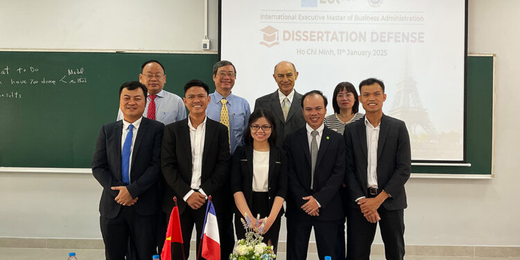 Tổng kết Lễ bảo vệ Luận Văn tốt nghiệp MBA ESG (ESGCI) tại TP.Hồ Chí Minh